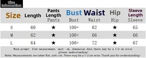 Size information chart for one shoulder long sleeve top with detailed measurements in cm