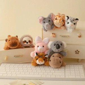 Magneti Per Frigorifero Animali Magnetici Morbidi Peluche Giocattoli Simpatici Cartoni Animati Mini Bambola Decorazione Casa Ufficio Regalo