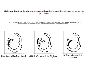 Guide for adjusting silver pin tension on ball earrings for a secure clasp fit