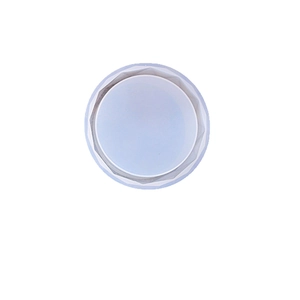 Stampo rotondo in silicone con trama a rombi per scatole e candelabri creativi