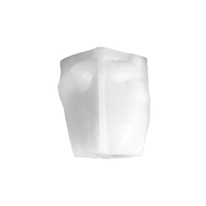 3D human heart-shaped silicone mold for DIY resin plant pots and plaster crafts