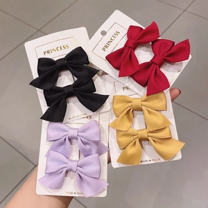 Mollette Per Capelli A Fiocco In Tessuto Nastro Di Raso Dolci Eleganti Per Bambine Bambini Neonati Accessori Per Capelli
