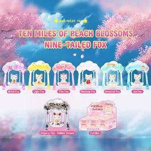 Cartoon Animal Mythical Creature Resin Figure Translucent Sparkling Desktop Decoration Cute Surprise Toy Gift
