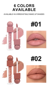 Rossetto liquido opaco Handaiyan 6 colori impermeabile a lunga durata trucco labbra