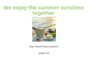 Handwoven straw basket bag for picnics shown in a warm sunset beach setting