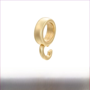 Detalle del enganche de latón bañado en oro de 18k VZ268 para accesorios de joyería DIY