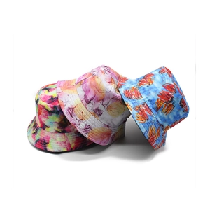 Wendbarer Fischerhut Baumwolle Polyester Faltbar Sonnenschutz Paisley Batikdruck Künstlerischer Druck Für Herren Damen
