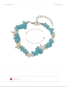 Tabella taglie dettagliata per bracciale bohémien con lunghezza 16cm ed estensione
