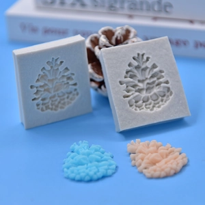 Pine cone shaped silicone mold for DIY cake mousse chocolate and baking projects