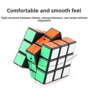 Detail of high tolerance structure and smooth rotation for a 3x3 speed cube