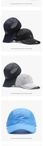 Detailed grid view of lightweight breathable mesh panels on outdoor quick-dry baseball caps