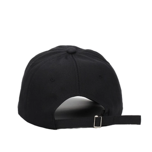 Outdoor unisex baseball cap with Lucky embroidery and adjustable metal buckle closure