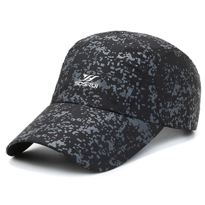 Casquette de baseball respirante à séchage rapide avec motif camouflage pixelisé
