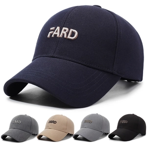 Baseball Cap Cotton Twill Embroidery Letter FARD Casual Sunshade Sports Hat For Men Women Adjustable Vintage Style