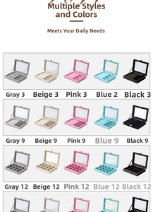 Multiple compartments and velvet textures for versatile jewelry box storage views