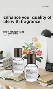 Minimalist YUHUAN 160ml glass reed diffuser bottles for home and office fresh air
