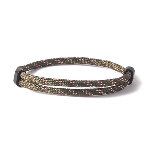 Handmade Woven Paracord Bracelet Alloy Buckle Adjustable Sporty Minimalist Nautical Jewelry For Men Women Unisex