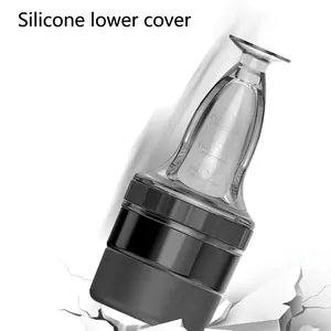 Applicateur cuir chevelu avec billes de massage et échelle de 1ml à 3ml pour sérum