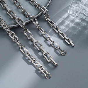 Sleek stainless steel chain bracelet for men with premium hip hop style link design