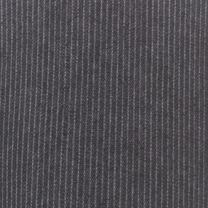 Béret en coton à rayures gris foncé avec fines lignes blanches pour protection solaire