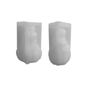 3D squirrel on pumpkin silicone mold for handmade aromatherapy candles and resin crafts