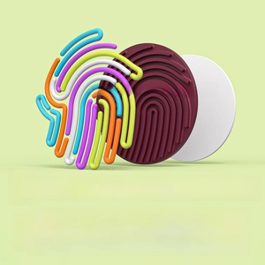 Detailed layered structure showing silicone sensory board with durable base plate