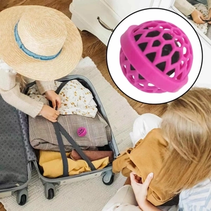 Reusable Sticky Bag Cleaning Ball For Purse Backpack Handbag Internal Dust Debris Remover Washable Portable Plastic