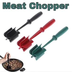 Heat Resistant Nylon Meat Chopper Masher Multi Blade Ground Beef Separator Tool For Non Stick Cookware Kitchen Gadget