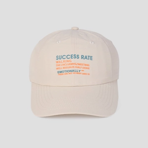 Baseball Cap Quick-Dry Nylon Breathable Sunshade Hat Casual Sporty Letter Print Adjustable Soft Top For Men Women
