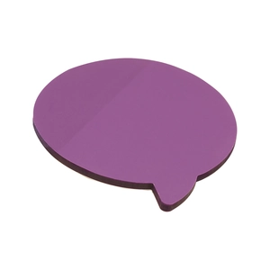 Post-it viola a forma di fumetto per ufficio e forniture per studenti