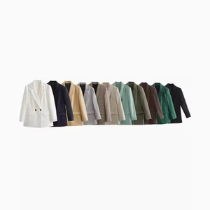 Women casual long sleeve blazers in multiple colors for stylish business commuting