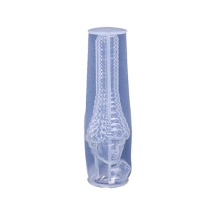 Translucent Venus bust silicone mold for DIY classical goddess candles and plaster crafts