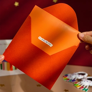 Premium 3D pop-up birthday card with orange envelope and Sweetest Birthday text