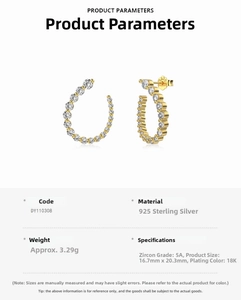Detailed view of 925 sterling silver bow earrings with micro-pave zircons and 18K gold plating
