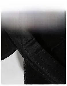 Macro shot of breathable mesh inner lining and moisture-wicking sweatband of a winter cap