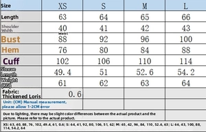 Guide des tailles pour blazer décontracté avec épaulettes incluant longueur et poitrine
