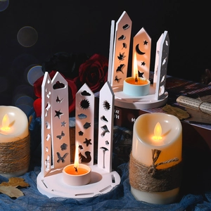 DIY silicone molds for animal hollowed-out candle holders and resin plaster ornaments