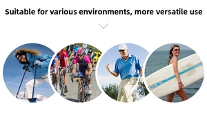 Versatile cycling sunglasses for outdoor sports like skiing, golf, and surfing activities