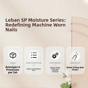 Détail des faux ongles œil de chat rose montrant la précision machine et le fini lisse