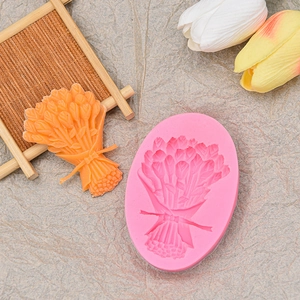 Silikonform Tulpenstrauß für DIY Backen und handgemachte Seifenherstellung