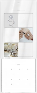 Detailed ring size chart with US and HK sizes, inner diameter and circumference measurements