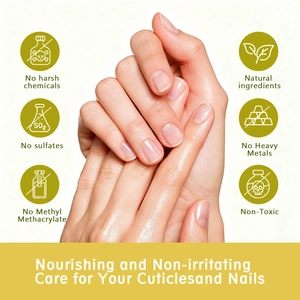 Natural nail growth oil treatment for repairing thin and layered nails with safe ingredients