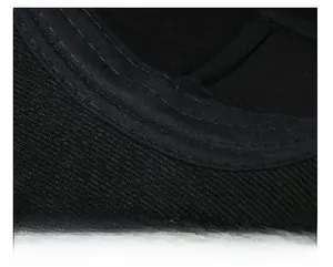 Detail of thickened sweatband and neat stitching inside the winter thermal flat cap