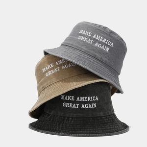 Chapeau Bob En Coton Lavé Rétro Avec Broderie Vintage Protection Solaire Chapeau De Pêcheur Pour Hommes Femmes