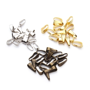 DIY jewelry connectors in gold silver and bronze for necklace pendant accessories