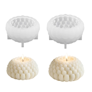 Stampo in silicone per candele succulente fai-da-te per sapone artigianale e aromi