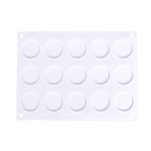 15-Loch Silikonmatte für Wachssiegel DIY Briefumschläge und Backen Handwerk