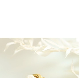 Macro detail of a twisted rope design golden ring with high-polished mirror finish texture
