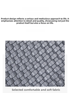 Macro shot of grey woven PU leather texture and tight handicraft pattern for tote bags