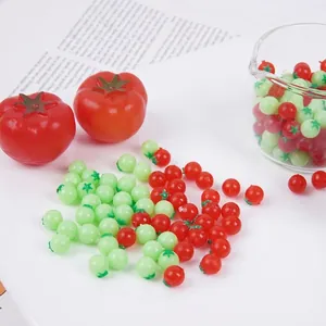Pomodoro In Miniatura Realistico Simulazione Verdura Materiale PVC Per Decorazioni Casa Delle Bambole Micro Paesaggio Accessori DIY